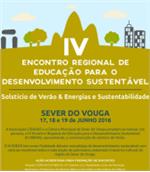 IV Encontro Regional de Educação para o Desenvolvimento Sustentável